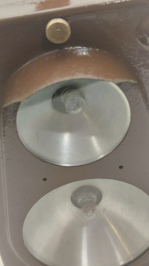 1940 MADEC LAMP 2. DUNYA ŞAVASI TREN İŞARET LAMBASI FARLI LAMBALARI YAKARAK KULLANILIR