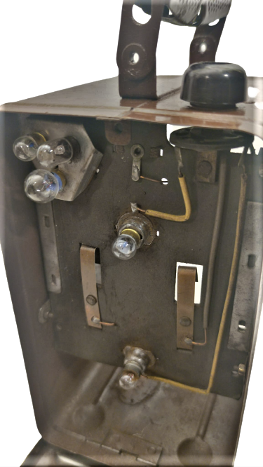 1940 MADEC LAMP 2. DUNYA ŞAVASI TREN İŞARET LAMBASI FARLI LAMBALARI YAKARAK KULLANILIR