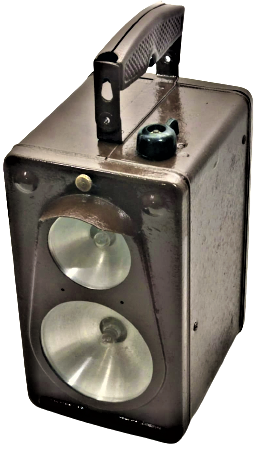 1940 MADEC LAMP 2. DUNYA ŞAVASI TREN İŞARET LAMBASI FARLI LAMBALARI YAKARAK KULLANILIR