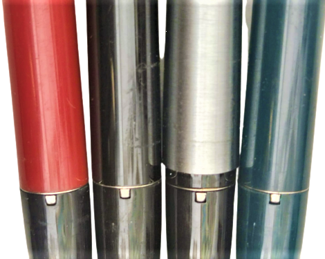 1960 SHEAFFER QUALITY VINTAGE SHEAFFER “THE PROUD CRAFTSMEN” 4 SLOT / SET DISPLAY BOX. DÖRT FARKLI RENKDE DOLMA KALEM ORJİNAL KUTUSUNDA SORUNSUZ XXF UC