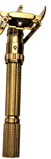 1966 GILLETTE ARISTOCRAT GOLD PLATED ADJUSTABLE SAFETY RAZOR IN ORIGINAL CASE 24 K GOLD PLATE FUL AYARLI TRAŞ MAKİNESİ