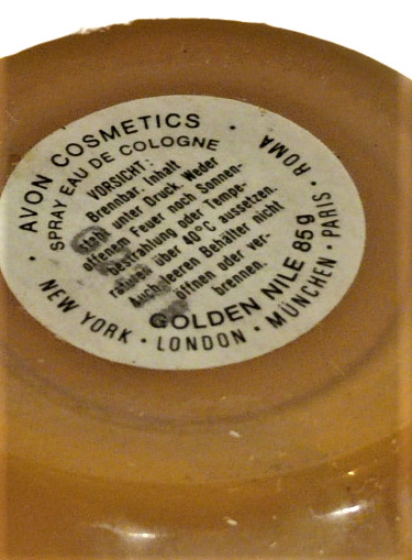 AVON GOLDEN LİNE SPRAY EAU DE COLOGNE KUTUSUNDA ACILMAMIŞ CAM ŞİŞEDE SPREY PARFUM 85 GR