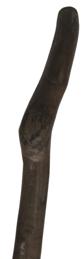 OSMANLI VİŞNE AGACI DALINDAN YAPILMIŞ KULLANILMIŞ YAŞANMIŞLIGI OLAN TEK PARCA DERVİŞ ASASI 