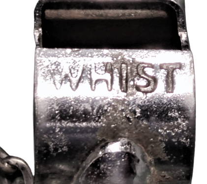 WHIST PUNKTAL WHISTLE FOR POLİCE METAL MANTARLI ÜFLEME  DÜDÜK SINYAL İŞARET POLİS DÜDÜGÜ
