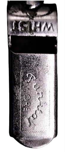 WHIST PUNKTAL WHISTLE FOR POLİCE METAL MANTARLI ÜFLEME  DÜDÜK SINYAL İŞARET POLİS DÜDÜGÜ