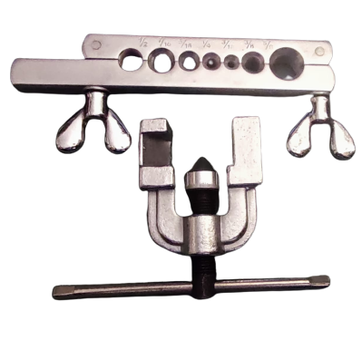 NO CT 195 FLARING TOOL 45 DERECE GENİŞLETME HAVŞA  ALETİ KİTİ YAPABİLDİGİ BOYUTLAR FLARES  ALTTA 