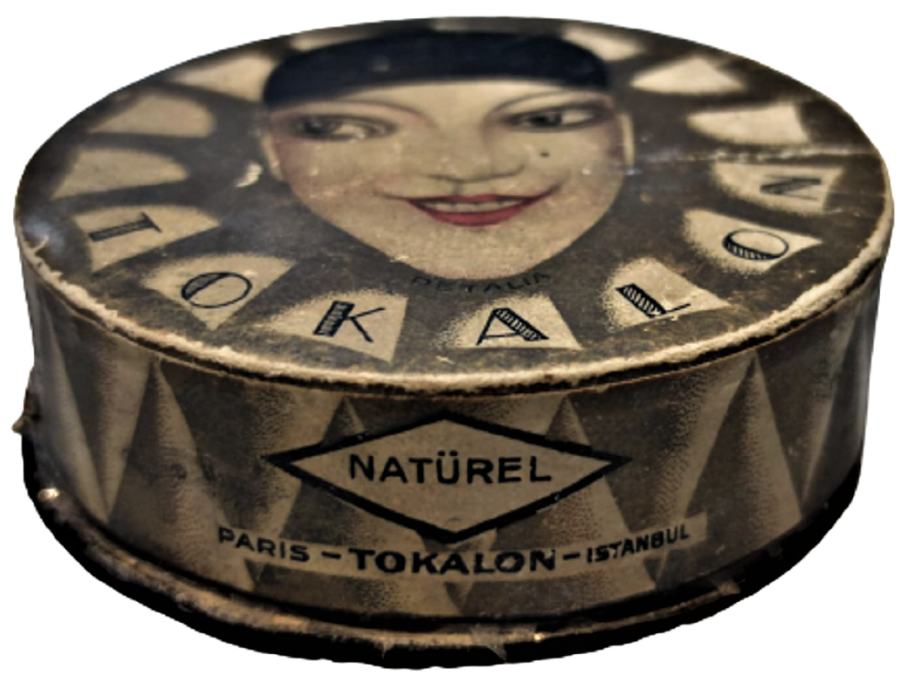 TOKALON NATUREL PARİS  PETALİA ROZ DOLU AÇILMAMIŞ MAKYAJ PUDRASI ÜZERİ VEREM ŞAVAŞ DERNEGİ 50 PARA YARDIM PULLU