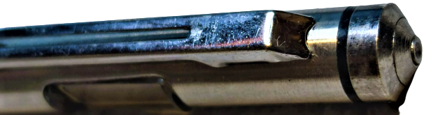 1970 K 17 DİJİTAL SAATLİ EKRANLI PİLLİ BEYAZ  KROM CELİK KASA TÜKENMEZ KALEM