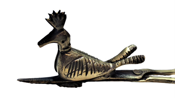 OSMANLI PİRİNÇ TESVİYE  İŞÇİLİKLİ  ANKA KUŞU  FÜGURLU MUM SÖNDÜRME MAKASI