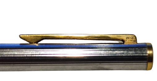 1970 SENATOR KARTUŞLU BEYAZ KROM METAL MÜREKKEPLİ DOLMA KALEM WEST GERMANY 