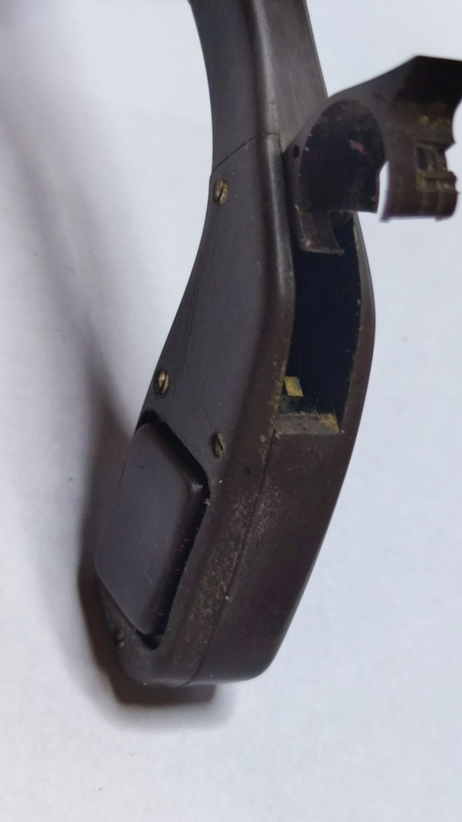 1950 REXTON HEARING AID GLASSES İŞİTME CIHAZLI NUMARALI CAMLI GÖZLUK MÜZE KOLEKSİYON ÜRÜNÜ