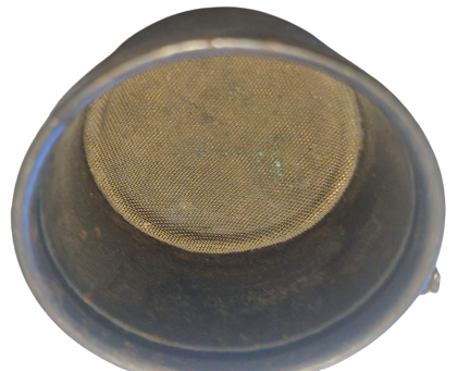 1940 TENEKE TEL SAPLI İNCE DELİKLİ METAL CAY SÜZGECİ 