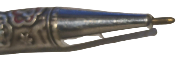 JARUSALEM SOUYENIR FROM ROLYLAND NAZARYLAND SABRA GÜMÜŞ OTOMATİK TUKENMEZ KALEM