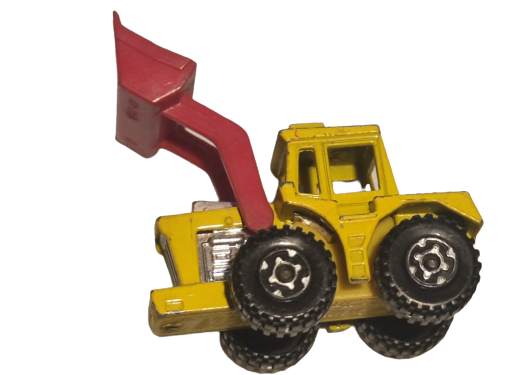 MATCHBOX SUPERFAST NO 29 TRACTOR SHOVEL LESNEY PRODS 1976 MADE IN ENGLAND KEPCELİ TRAKTOR