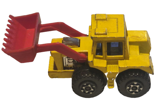 MATCHBOX SUPERFAST NO 29 TRACTOR SHOVEL LESNEY PRODS 1976 MADE IN ENGLAND KEPCELİ TRAKTOR