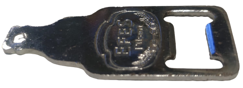 MEŞRUBAT ŞİŞE KAPAGI ACACAGI EFES PİLSEN BİRA REKLAMLI KROM METAL ŞİŞE FORMUNDA  KAPAK ACACAK