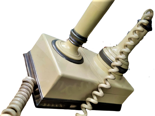 1980 ESKİ TİP ÇEVİRMELİ MEKANİK KREM RENKDE TELEFON TELKOM RWT MALWA POLONYA