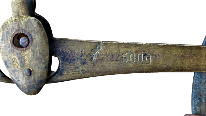 1950 CİFT KEFELİ 500 GR  EL TERAZİ  SEYYAR LEBLEBİCİ TERAZİSİ 2457 SERİ NOLU PİRİNC ACAP YERLİ ÜRÜN