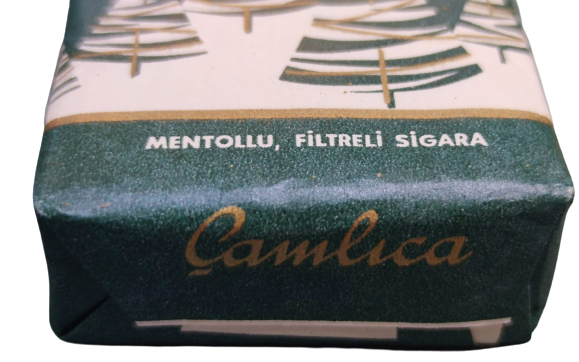 thumb CAMLICA MENTOLLU FİLTRELİ ACILMAMIŞ PAKET  20 YUVARLAK FİLTRELİ SIGARA İSTANBUL TEKEL 8 CM BOYUNDA 