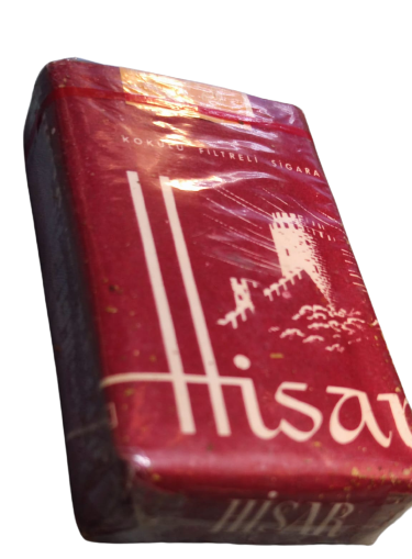 thumbHİSAR KOKULU FİLTRELİ ACILMAMIŞ PAKET  20 YUVARLAK FİLTRELİ SIGARA İSTANBUL TEKEL 8 CM BOYUNDA 