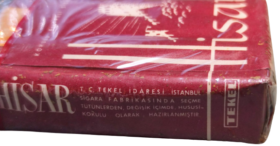 thumbHİSAR KOKULU FİLTRELİ ACILMAMIŞ PAKET  20 YUVARLAK FİLTRELİ SIGARA İSTANBUL TEKEL 8 CM BOYUNDA 