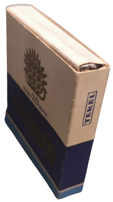 thumbHARMAN 20 FİLTRELİ SIGARA ACILMAMIŞ DOLU PAKET  20 YUVARLAK FİLTRELİ SIGARA İSTANBUL TEKEL 9 CM BOYUNDA 