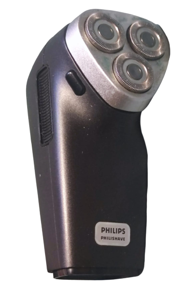VİNTAGE 1970 PHILIPS PHILIPHAVE HP 1126  ÜC OYNAR BAŞLIKLI ELEKTİRİKLİ TRAŞ MAKİNESİ TYPE HP 1126 MODEL KUTUSUNDA