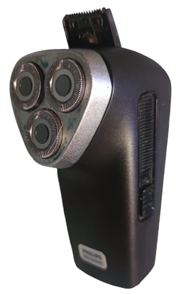 VİNTAGE 1970 PHILIPS PHILIPHAVE HP 1126  ÜC OYNAR BAŞLIKLI ELEKTİRİKLİ TRAŞ MAKİNESİ TYPE HP 1126 MODEL KUTUSUNDA