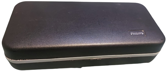 VİNTAGE 1970 PHILIPS PHILIPHAVE HP 1126  ÜC OYNAR BAŞLIKLI ELEKTİRİKLİ TRAŞ MAKİNESİ TYPE HP 1126 MODEL KUTUSUNDA