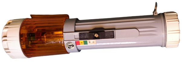 1980 WIOSNA LUDQW LAMP PİLLİ SINYAL İŞARET FENERİ KIRMIZI SARI YESİL CAKAR LAMBA EL FENERİ