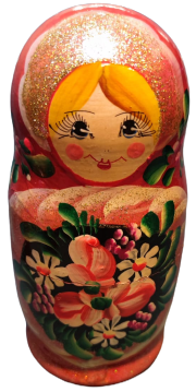 SSCB  СССР 5 ADET BÜYÜK BOY RUS MATRUŞKA ÜZERLERİ TAMAMEN EL BOYAMA EL YAPIM İÇ İÇE KOYULAN BEREKET BOLLUK  BEBEKLERİ