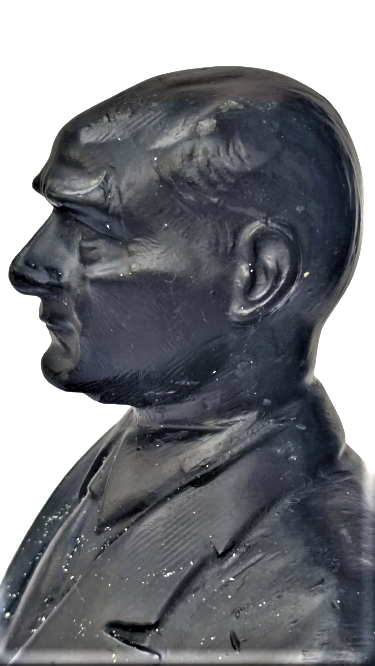  EMNİYET SANDIĞI 1868 METAL  ATATÜRK BÜST KUMBARA EMNİYET SANDIĞININ  MUFDİLERE HEDİYE OLARAK VERDİGİ KUMBARA