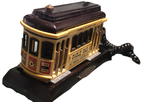 SAN FRANCISCO AUGUST IST 1873 CABLE CAR CO TRAMVAY  FORMUNDA AMERİKAN SAYISAL CALIŞAN TELEFON SORUNSUZ 