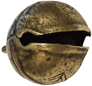 OSMANLI BRONZ ÜZERİ 16 NUMARALI GORA CAN GENELDE GELDİGİ BELLİ OLMASI İCİN HAYVANLARDA  KULLANILAN 