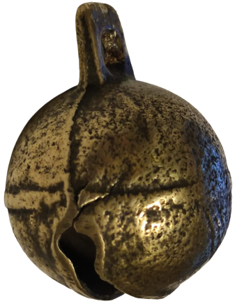 OSMANLI BRONZ ÜZERİ 16 NUMARALI GORA CAN GENELDE GELDİGİ BELLİ OLMASI İCİN HAYVANLARDA  KULLANILAN 