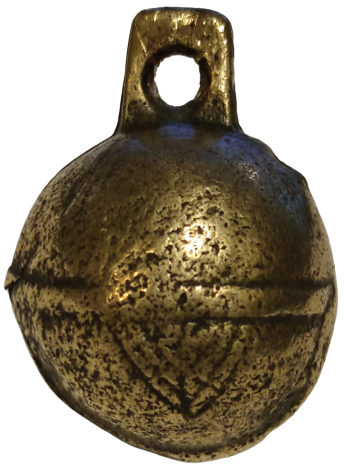 OSMANLI BRONZ ÜZERİ 16 NUMARALI GORA CAN GENELDE GELDİGİ BELLİ OLMASI İCİN HAYVANLARDA  KULLANILAN 