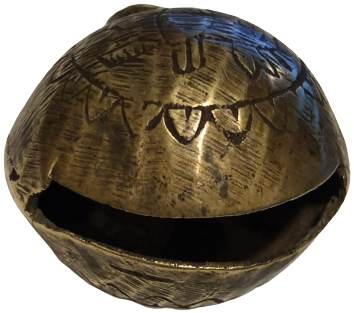 OSMANLI BRONZ ÜZERİ UCUCU SAHİN KUŞU EL İLE İŞLENMİŞ CAN GENELDE GELDİGİ BELLİ OLMASI İCİN ŞAHİN KUŞLARA  TAKILAN