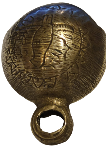 OSMANLI BRONZ ÜZERİ UCUCU SAHİN KUŞU EL İLE İŞLENMİŞ CAN GENELDE GELDİGİ BELLİ OLMASI İCİN ŞAHİN KUŞLARA  TAKILAN