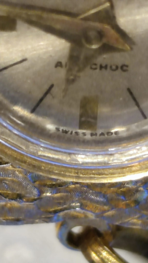 1970 VINTAGE BERO ANTIMAHOC SWISS MADE GOLD PLATE KURMALI MEKANIK KALP KOLYE SAAT CELİK KAPAK KASA ALTIN KAPLAMA