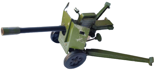 SSCB ESKİ RUS TOP ARABASI TEKERLEKLİ NAMLU ASAGI YUKARI VE SAGA SOLA HAREKETLİ OYNAR TOP KURMALI TETİKLİ MEKANİK MERMİ ATAR SAVAŞ TOPU 