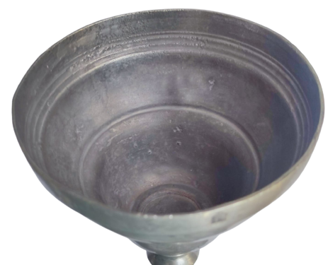 1960 REIN ZİNN ZİN ETAIN İTALYAN CİFT KAİDELİ CİFT SÜTUNLU ŞAMDAN ÜRÜNLER DAMGALIDIR