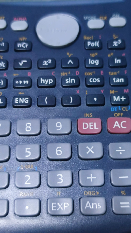 CASİO FX-82 MS HESAP MAKİNASI KENDİ KILIFINDA SORUNSUZ CALIŞIR COK TEMİZ