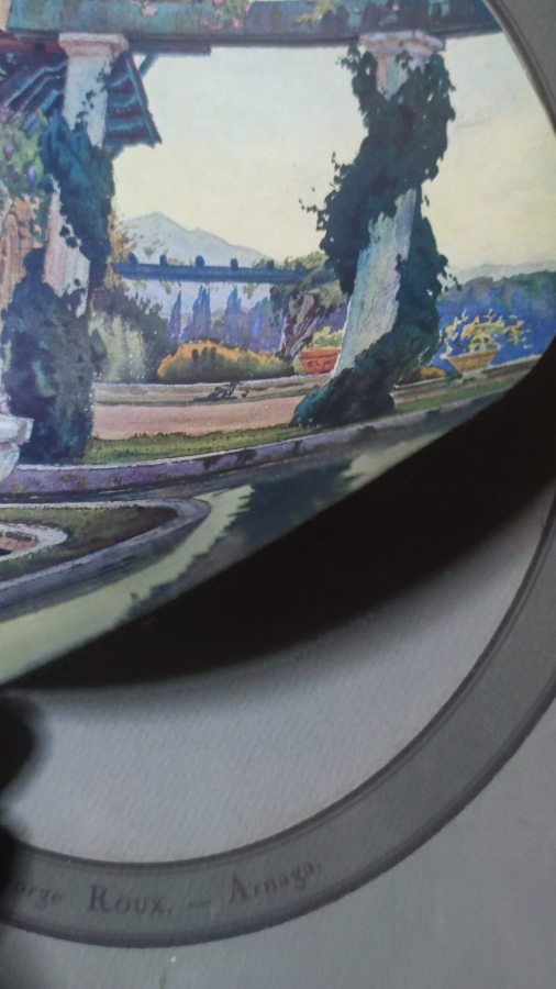 1924 TONY GEORGE ROUX ARNAGA TYPO GRAVURE ILLUSTRATION KOLEKSİYON BASKISI