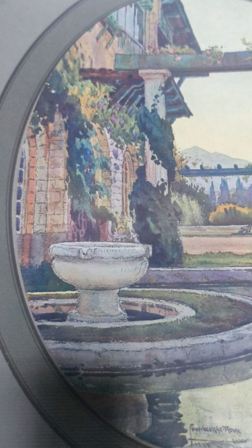 1924 TONY GEORGE ROUX ARNAGA TYPO GRAVURE ILLUSTRATION KOLEKSİYON BASKISI