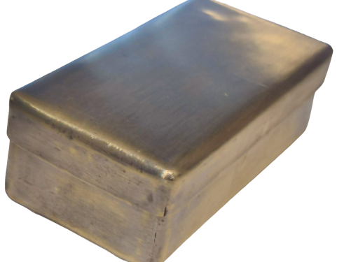 OSMANLI AGA İŞİ PİRİNC KAPAKLI EL YAPIM USTA İŞİ ETLI KALIN AGIRCA TUTUN TABAKASI 