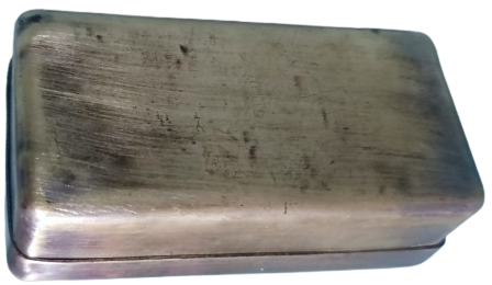 OSMANLI AGA İŞİ PİRİNC KAPAKLI EL YAPIM USTA İŞİ ETLI KALIN AGIRCA TUTUN TABAKASI 