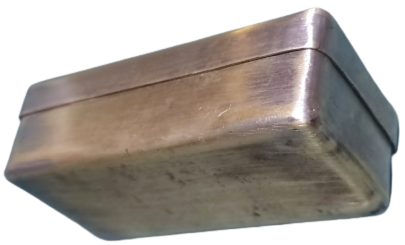 OSMANLI AGA İŞİ PİRİNC KAPAKLI EL YAPIM USTA İŞİ ETLI KALIN AGIRCA TUTUN TABAKASI 