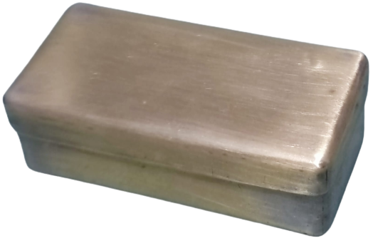 OSMANLI AGA İŞİ PİRİNC KAPAKLI EL YAPIM USTA İŞİ ETLI KALIN AGIRCA TUTUN TABAKASI 