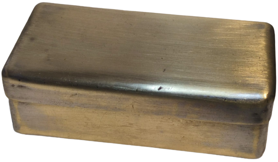 OSMANLI AGA İŞİ PİRİNC KAPAKLI EL YAPIM USTA İŞİ ETLI KALIN AGIRCA TUTUN TABAKASI 