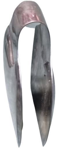 ERCUIS PASTA KEK BÖREK SERVİS MAŞASI 136842 SERİAL NO  DAMGALI MUHURLU GÜMÜŞ KAPLAMA AVUC İÇİ MAŞA